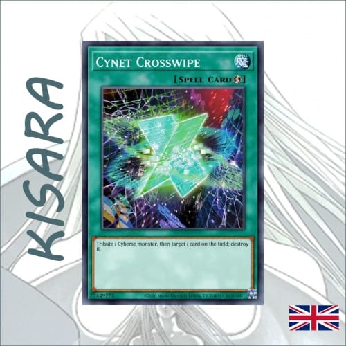 Cynet Crosswipe – Carta Yu-Gi-Oh! – BODE-EN096 – Comune – 1a Edizione