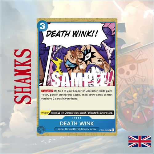 DEATH WINK - One Piece Card Game Single | Kisara Board Game