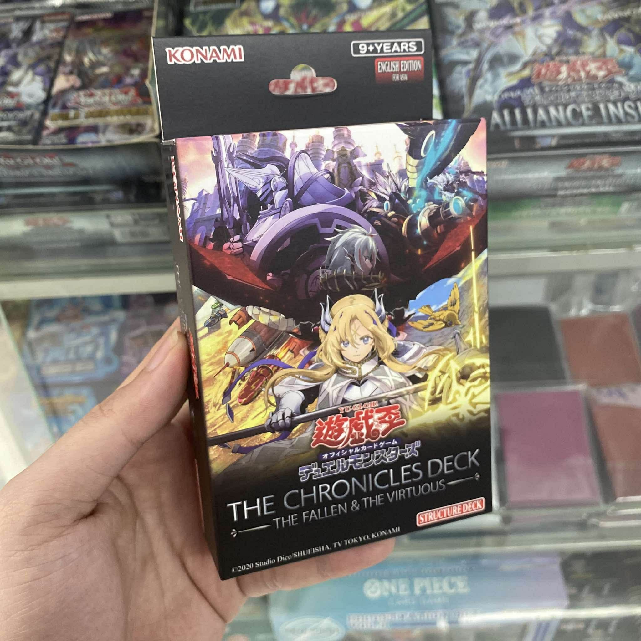yugioh the fallen and the virtuous structure deck Structure Deck The Chronicles - The Fallen & The Virtuous Español main image 1